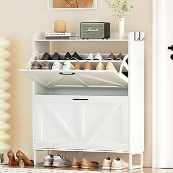 2点セットNEIGHBORHOOD CI/P SNEAKER STORAGE 1 Amazon.com: ANTBOX Portable Shoe Rack Organizer for Closet